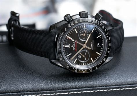 omega dark side of the moon black black fake|omega speedmaster dark side of moon.